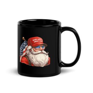 MAGA Santa - Black Glossy Mug