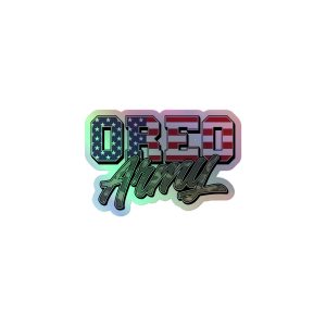 Oreo Army - Holographic stickers