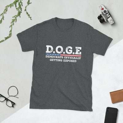 DOGE - Exposed - Short-Sleeve Unisex T-Shirt - Image 7