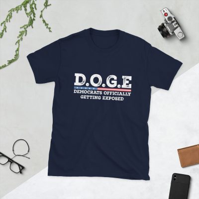 DOGE - Exposed - Short-Sleeve Unisex T-Shirt - Image 3