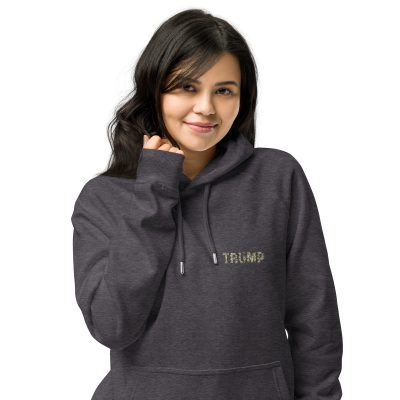 Trump 47 Double Sided - Unisex eco raglan hoodie - Image 7