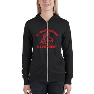 All I Want For Christmas - Unisex zip hoodie