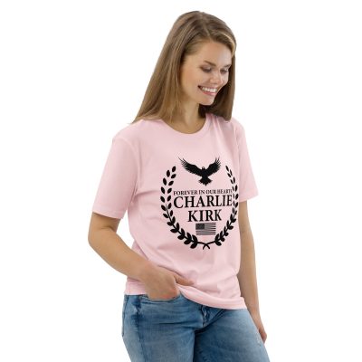 We Are All Charlie Kirk - Unisex organic cotton t-shirt - Image 38