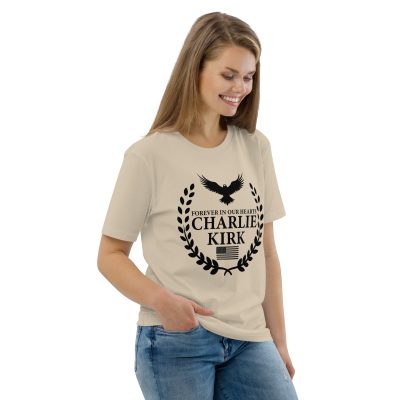 We Are All Charlie Kirk - Unisex organic cotton t-shirt - Image 22