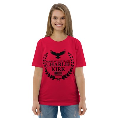 We Are All Charlie Kirk - Unisex organic cotton t-shirt - Image 2