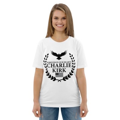 We Are All Charlie Kirk - Unisex organic cotton t-shirt - Image 49