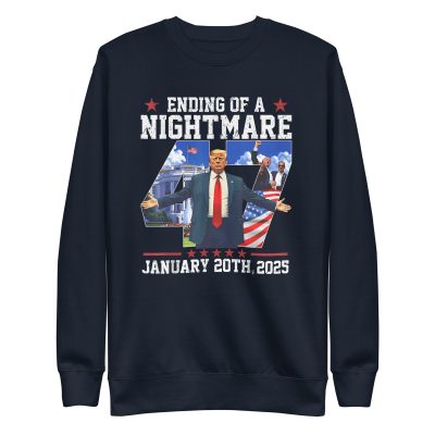 Ending of a Nightmare - Unisex Premium Sweatshirt - Image 3