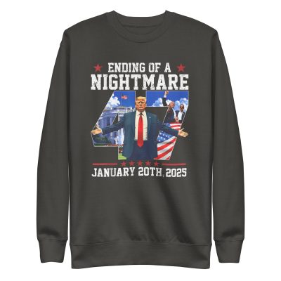 Ending of a Nightmare - Unisex Premium Sweatshirt - Image 5