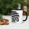FAFO - Mug with Color Inside - Image 3