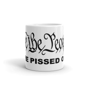 We The People - White glossy mug