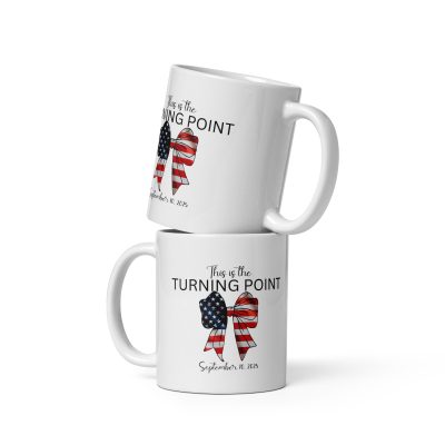 Turning Point - White glossy mug - Image 2