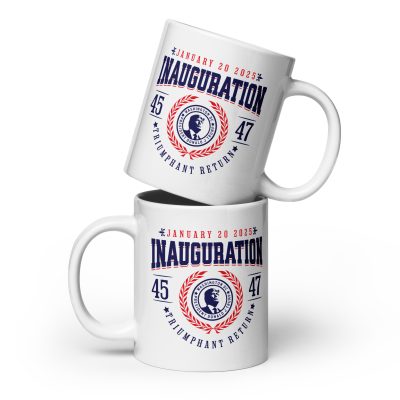 Inauguration - White glossy mug