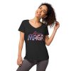 Ultra - Maga - Women’s fitted v-neck t-shirt - Image 2