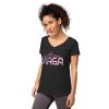 Ultra - Maga - Women’s fitted v-neck t-shirt - Image 4