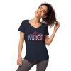 Ultra - Maga - Women’s fitted v-neck t-shirt - Image 5