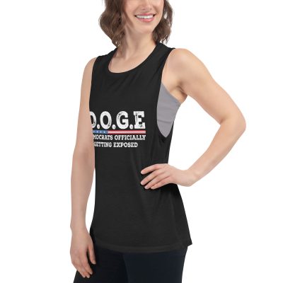 DOGE - Exposed - Ladies’ Muscle Tank - Image 2