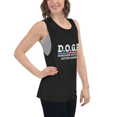 DOGE - Exposed - Ladies’ Muscle Tank - Image 3