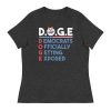 DOGE - Women's Relaxed T-Shirt - Image 6