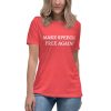 Make Speech Free Again! - Women's Relaxed T-Shirt - Image 5