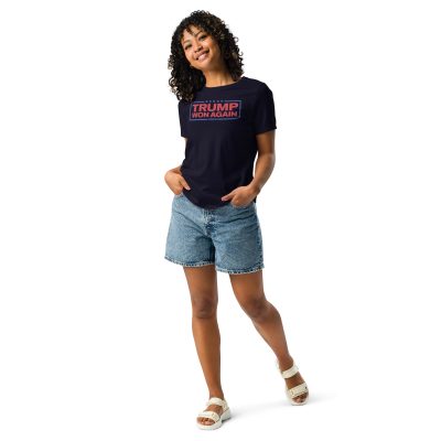 Trump Won Again - Women's Relaxed T-Shirt - Image 2