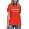 Make Speech Free Again! - Women's Relaxed T-Shirt - Image 4